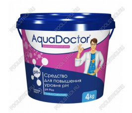 pH Плюс AquaDoctor гранулированный 4кг pH Плюс AquaDoctor гранулированный 4кг