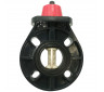 Дисковый поворотный затвор d90 с ручкой, уплотнение EPDM AQUAVIVA